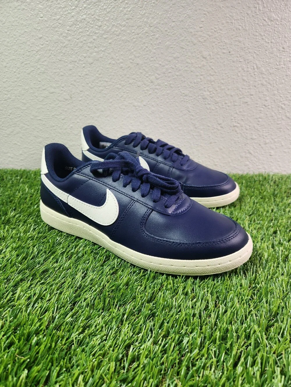 Nike Field General Leather Midnight Navy Sail Men’s Size 9 IH1343-400